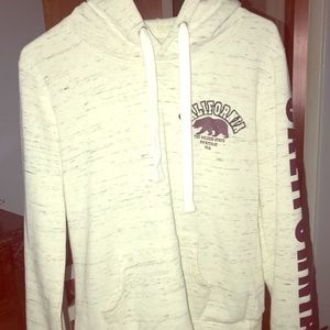 Cream colored sweatshirt (California Brand)